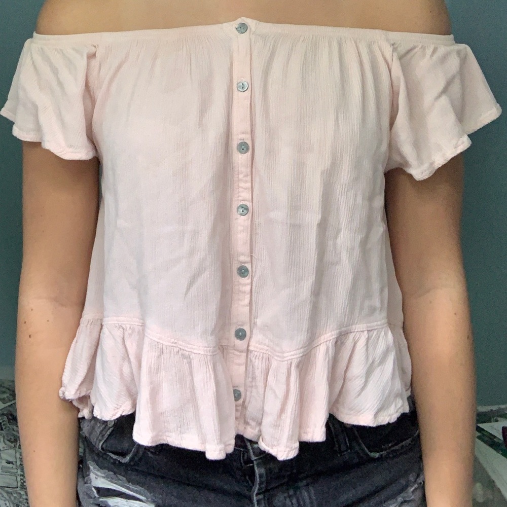 L.A. Hearts Off The Shoulder Top